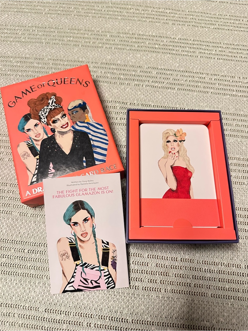 Game of Queens Drag Queen Card Race Laurence King 30 Card Game 2019